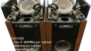 bose 601 series 2 II direct reflecting review speaker inside box network crossover solutions upgrad