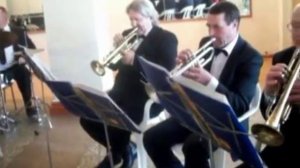 Выступление духового оркестра