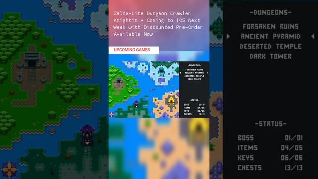 Upcoming Pixel Art Games  iOS - Pre-order Knightin +