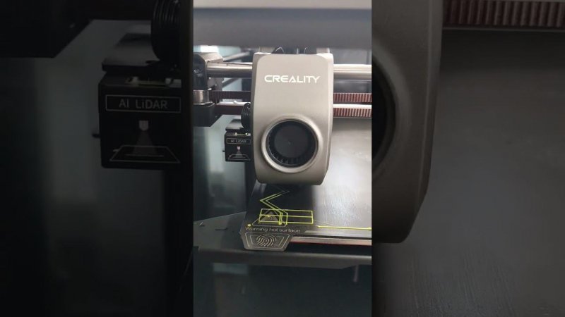 Creality K1 Max- Ai Lidar works #3дпечать #3дпринтер