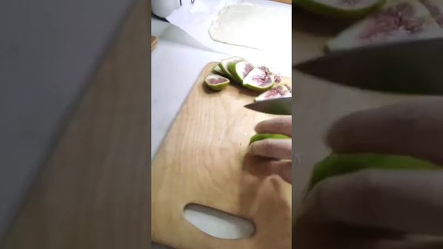 тарт с нежной начинкой, и хрустящим тестом. Тарт с инжиром и орехами #быстро #простоивкусно