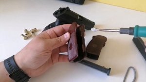 Установка рукоятки от ПМ на 45 Rubber и печальные последствия.
