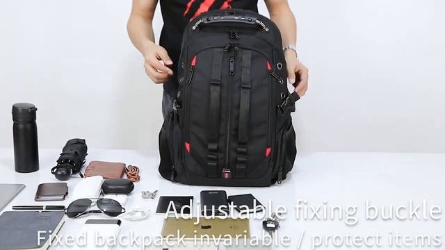 Универсальный рюкзак BG 1901 для спорта, гор, путешествий, на повседневку и для ноутбука смотреть онлайн