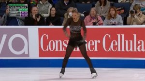 Луна Хендрикс. Произвольная программа на этапе Гран-при в США