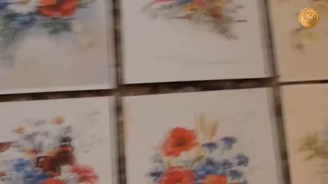 Открытки цветы. Германия. Конец 40 х годов. смотреть онлайн