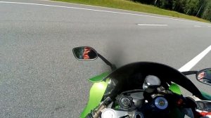 КАВАСАКИ ZX10r прокатился на лютом спорте