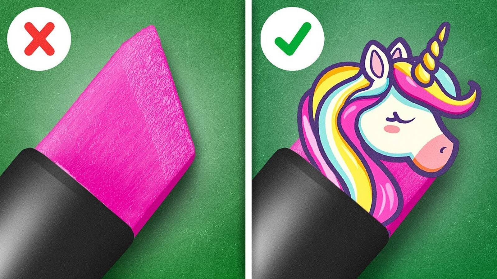 Clever School Hacks & Fun Crafts You Must Try ✏️✨ Back To School
