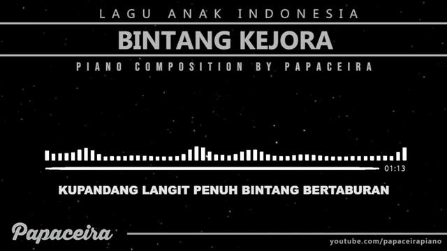 BINTANG KEJORA (Morning Star) - Indonesian Nursery Rhymes смотреть онлайн