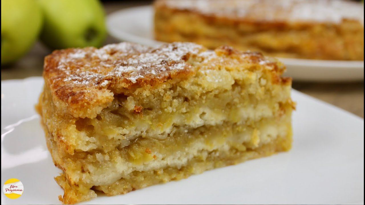 НАСЫПНОЙ ЯБЛОЧНЫЙ ПИРОГ или ПИРОГ ТРИ СТАКАНА!