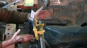 Спецзажим для рихтовки средней стойки номер 2. Часть 2. Кузовной ремонт.