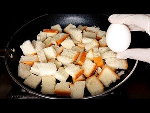 Рецепт завтрака из хлеба и яиц