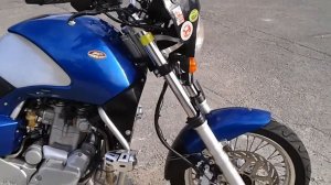 Jawa 660 Vintage Speedo-Tacho-Gear-Volt meter on Jawa 650 Style