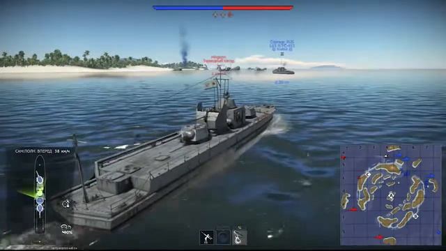 История моторной лодки. War Thunder смотреть онлайн