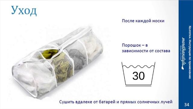 Колготки. Как правильно ухаживать и хранить