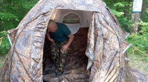 Обзор и установка палатки Берег УП-2 мини/Review and installation of the tent Bereg UP-2 mini