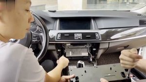 How to Installation AC Climate Control Panel for BMW 5 Series F10 F11 10,25" Touchscreen Klimapanel