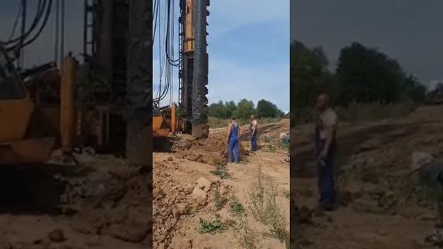 Монтаж Шпунтового ограждения
