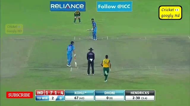 Why Dhoni Let virat Kohli Finish The match | Virat Kohli best innings | India Vs South Africa смотреть онлайн