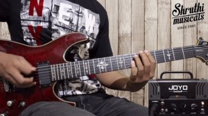 JOYO ZOMBIE BANTAMP DEMO- 11th hour (Lamb of god) | Shruthi Musicals