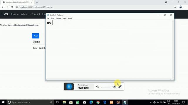 Employee Record Management System Using  Servlet & JSP | Servlet & JSP Program