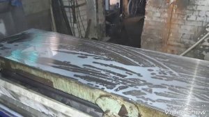 Шлифуем стол фуганка 1500×400