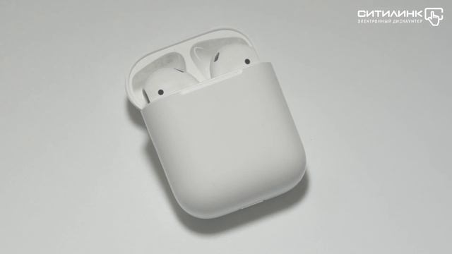 Обзор наушников APPLE AirPods | Ситилинк смотреть онлайн