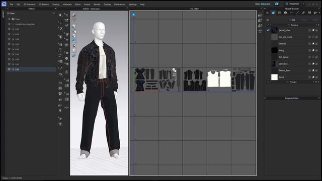 Clo3D to Blender - Export and Import Materials, Image Textures, UVs and UDIMs - Blender Texturing