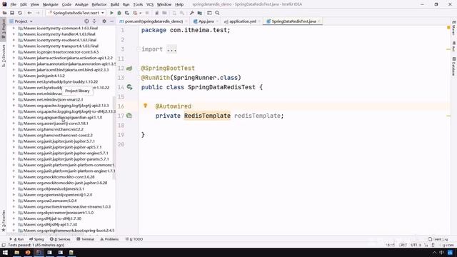 Redis 11 在Java中操作Redis 使用Spring Data Redis操作Redis 基础环境&设置序列化器 高清 1080P смотреть онлайн