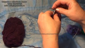 Вязание спицами сумки (сумочки) для девочки своими руками