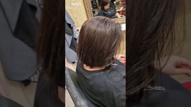 Из чёрного в шоколадный #изчёрноговшоколадный #стрижка #сменацвета #преображение #окрашиваниеволос смотреть онлайн