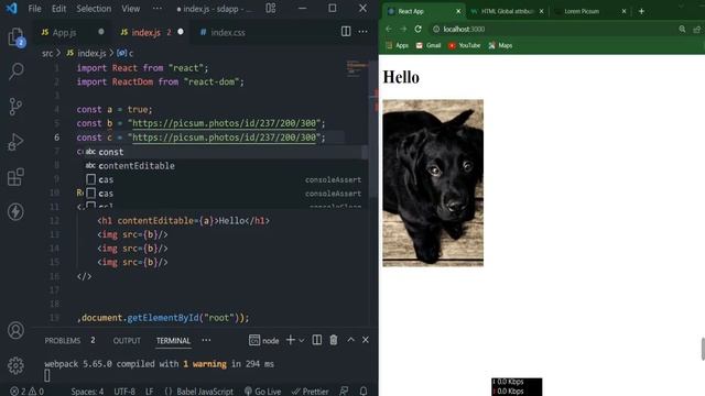JSX Attribute in React || React JS Tutorial for Beginners in 2022