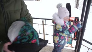 Сами сделали чучело масленицы.