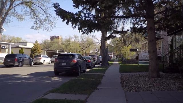 Walking in Regina Canada in Saskatchewan. Downtown Area to Wascana Lake. смотреть онлайн