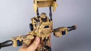 Desert camouflage Hound Transformers Movie Series WeiJiang Black Apple custom Hound Truck Robot Toy