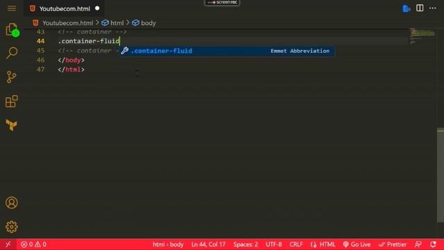 Youtube.com with NO CSS only || #bootstrap #youtube