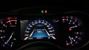 Выбор оформления приборной панели Haval H9. Dashboard interface select Haval H9.