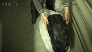 КУПИЛ РЕЗИНУ ОТ КВАДРОЦИКЛА. ОКА - ДЖИП.