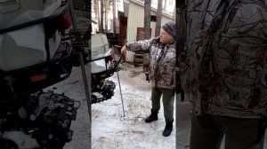 домкрат для снегохода и квадроцикла доработанный