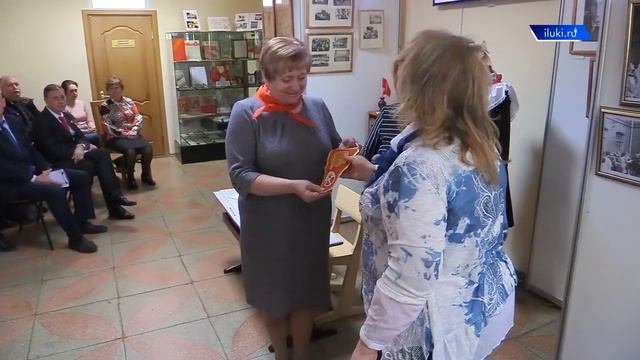 Открытии выставки «Пионерское детство»