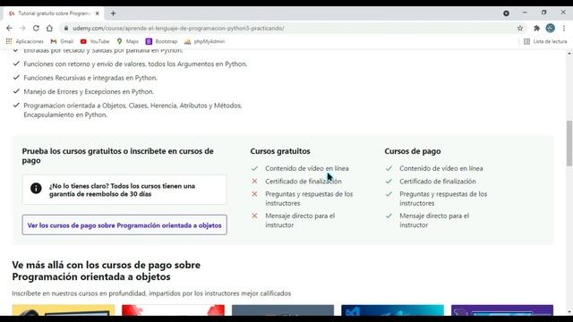 ? Curso gratuito de python 3 en Udemy смотреть онлайн