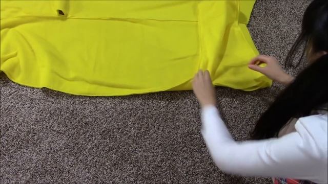 DIY Easy Onesie/ Kigurumi / Costume Pikachu Onesie+ How To Make Pattern From Existing Clothes