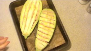 Баклажаны, запеченные в духовке. Диета Дюкана.