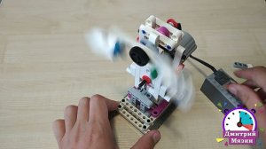 Самодельный настольный вентилятор из конструктора Lego