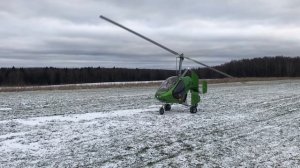 Автожир Казачок, взлёт.
