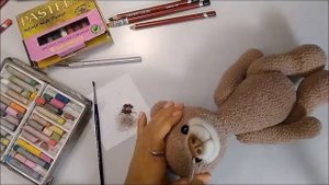 Тонировка вязаной игрушки. Мастер-класс крючком Мишка Егорка пошаговый. Вязаная игрушка крючком.