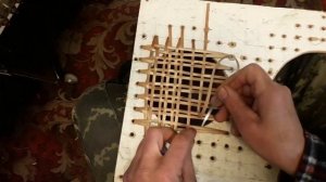 Фруктовница из ивовой ленты своими руками часть 3