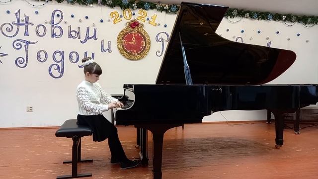 Рябоконь Дарья 10 лет У Гиллок Настроение лунного света Д Шостакович Вальс цветов из оперетты Москв смотреть онлайн