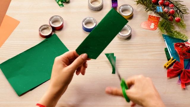 Новогодняя поделка своими руками: рождественские свечи смотреть онлайн