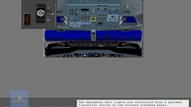 Emergency Lighting System - Boeing 737 NG смотреть онлайн