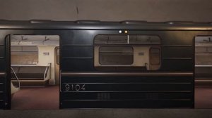 81-717/714 «Номерной» на станции «Авиамоторная» в Subtransit Drive.